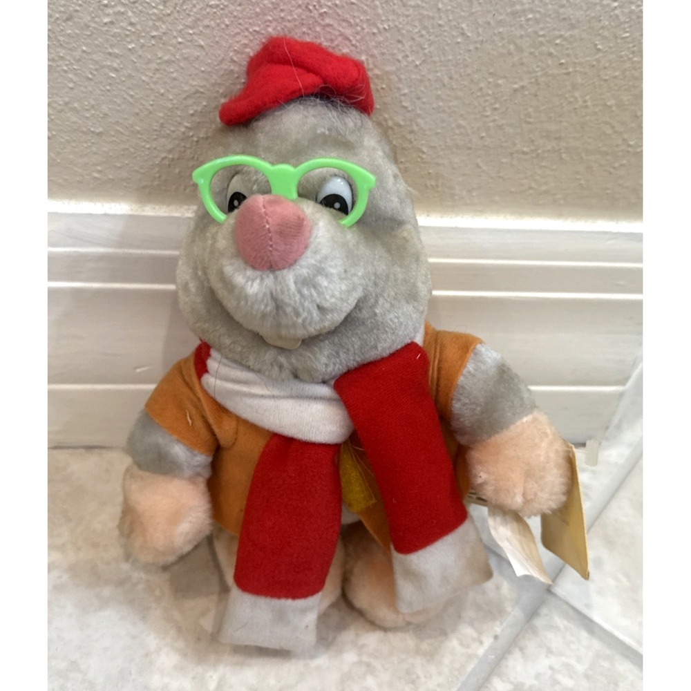 Edgar Mole Once Upon A Forest Vtg 1993 20th‎ Century Fox Beta Toys Plush w/ tags